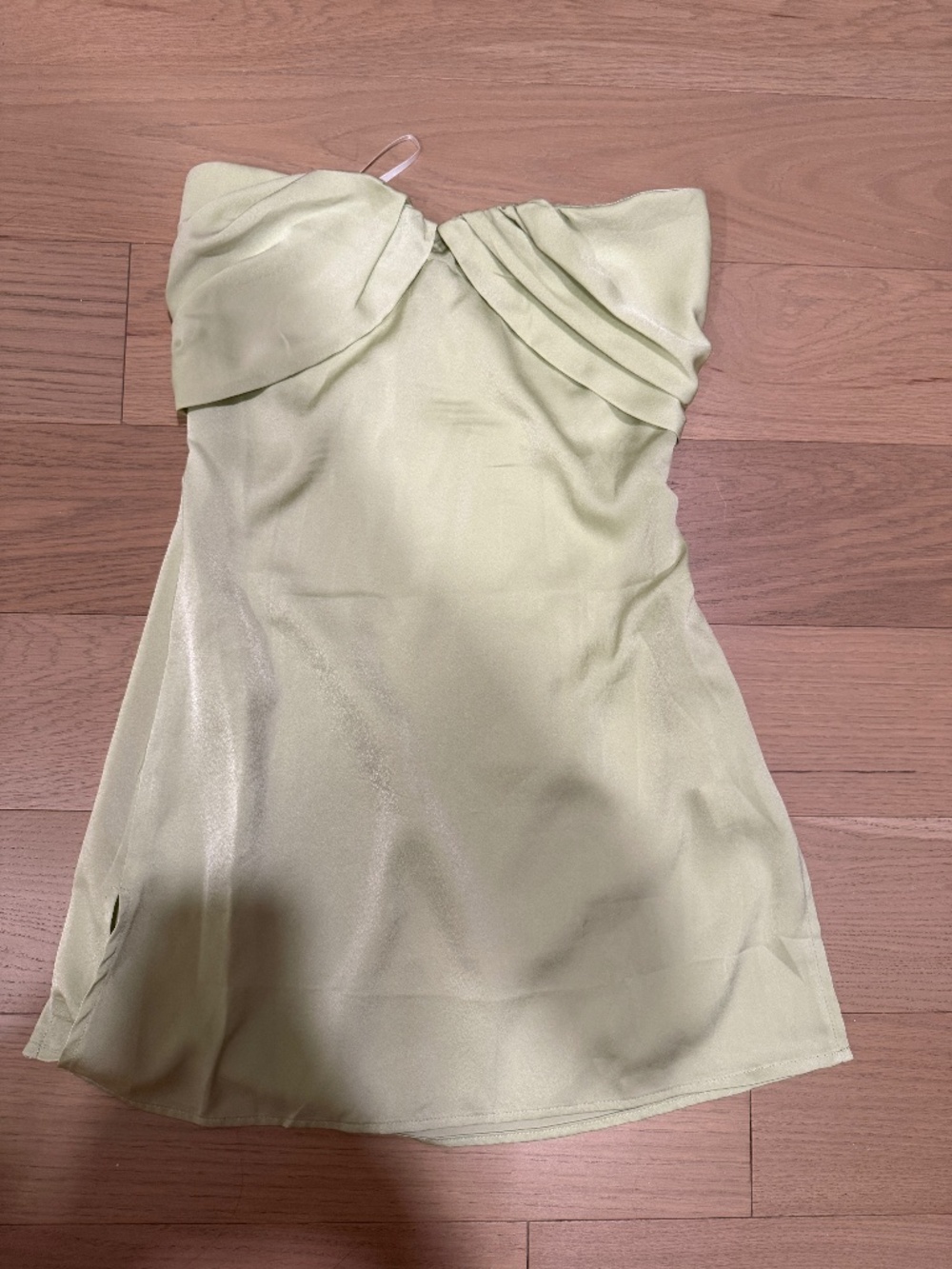 Princess Polly green mini dress
